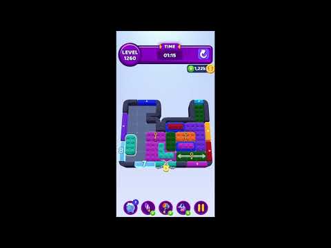 Color Block Jam Level 1260 Solution