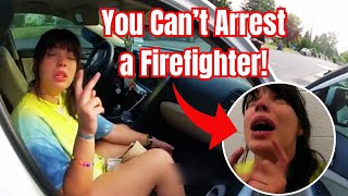 Entitled 23-Year-Old Learns She's Not Above the Law - EJV BODYCAM