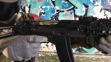GHK AK Slow Motion - Short Clip (Red1 CQB - The School)