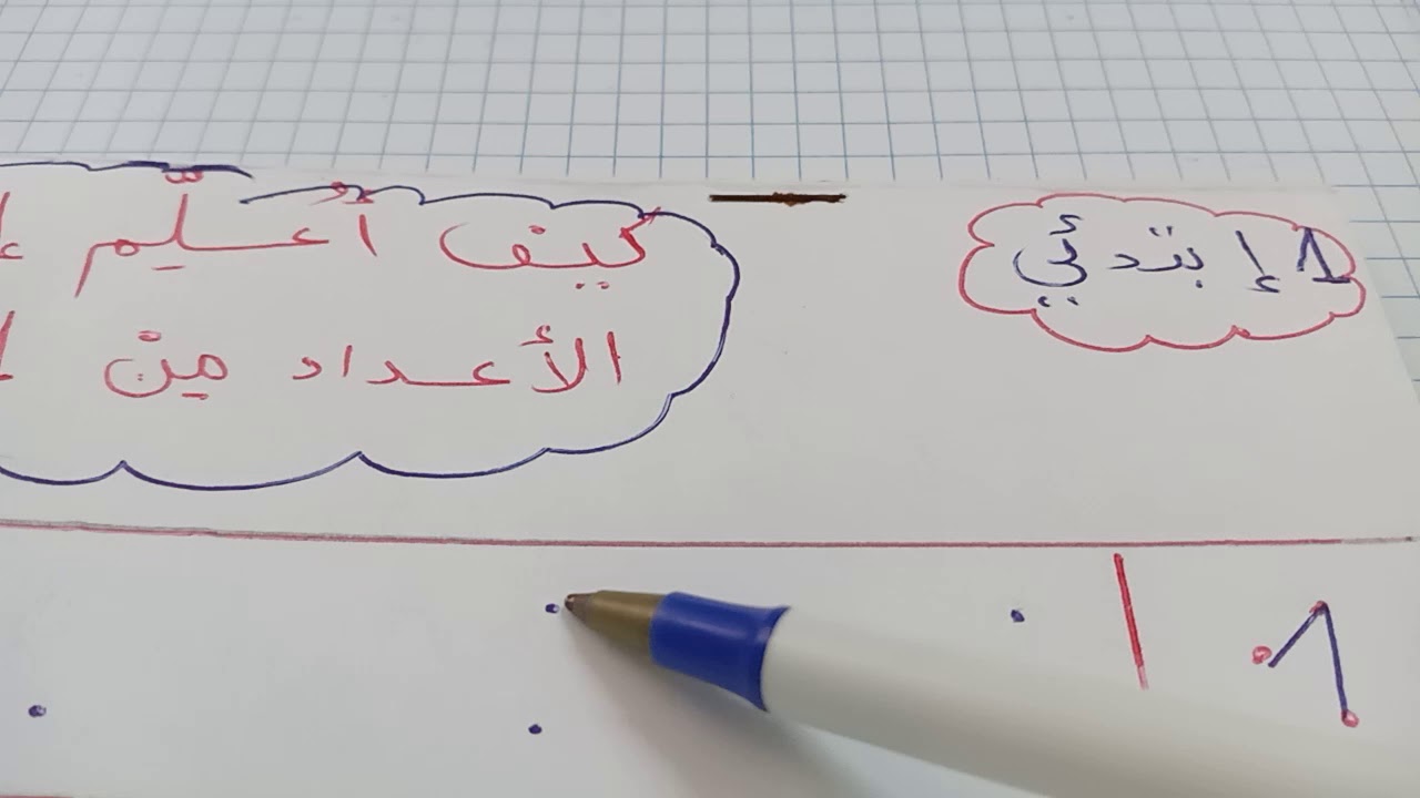 كيف  أعلم  ابني  الأرقام   1~2~3~4~5  للسنة الأولى  ابتدائي(ملخص الأجزاء  السابقة)