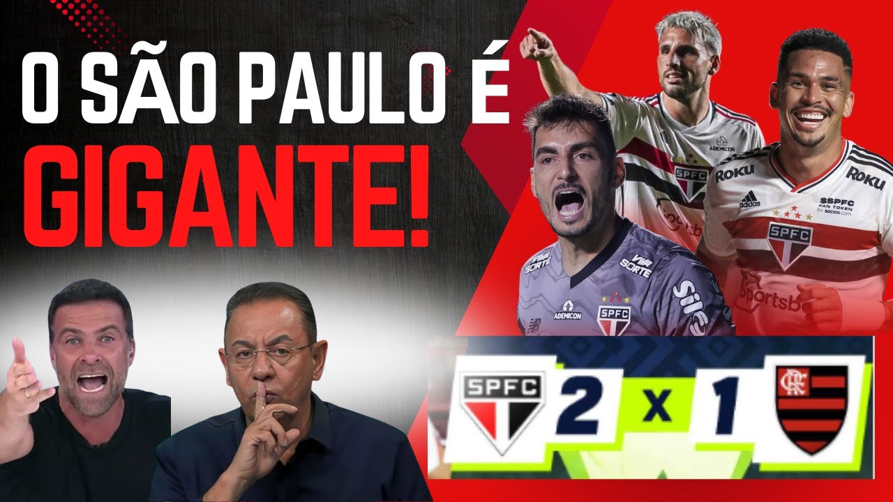 NUNCA DUVIDE DO TRI CAMPEÃO MUNDIAL! SÃO PAULO VENCE FLAMENGO!!!