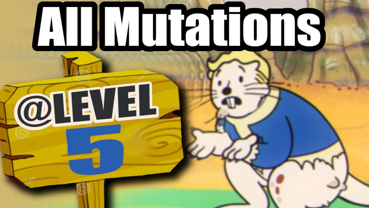 How To Get Mutations In Fallout 76 | ALL @ LEVEL 5