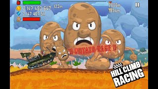 Hill Climb Racing, 3 Potato Man Crazy Gameplay Impossible Challenge...Android, iOS #hillclimbracing screenshot 4