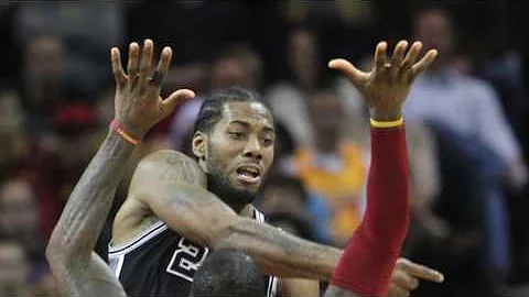 LeBron James' first Spurs game since Tim Duncan retired.