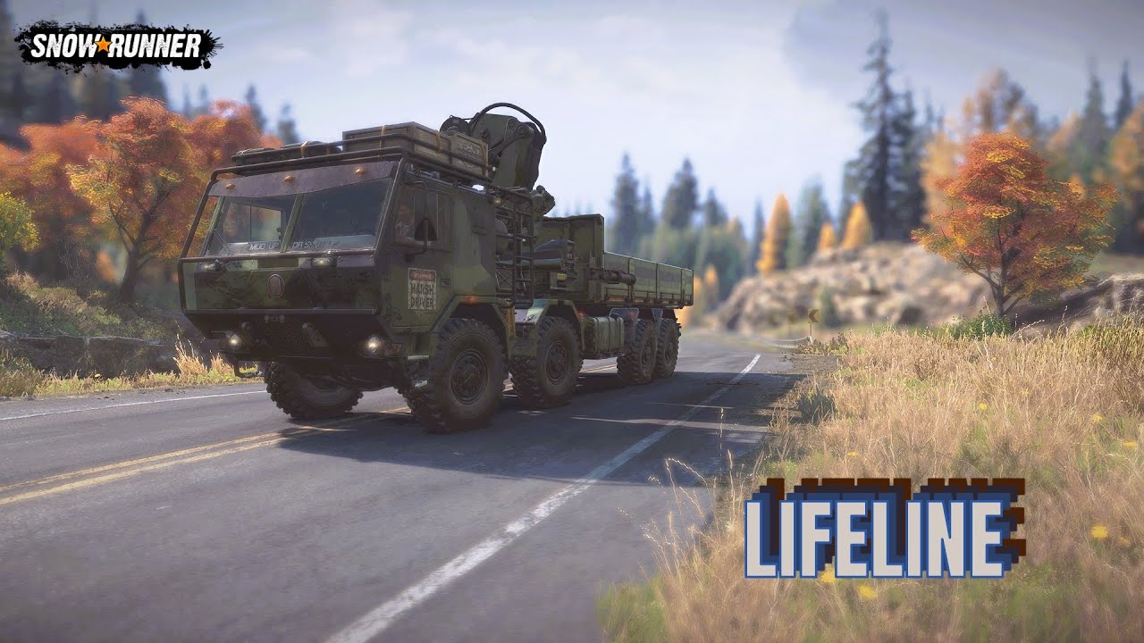 🚛 SNOWRUNNER: Lifeline Mission in Washington Region | TATRA T815-7 in Action! 🌲💪