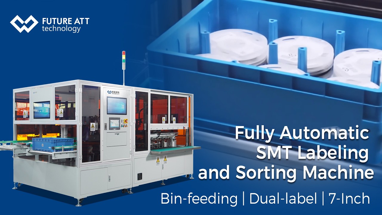 R Material Labelling Fully Automated SMT Reel Labeling & Sorting System | Incoming Material ...