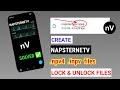 How to create and lock napsternetv config files npv4 inpv files super fast files tutorial guide