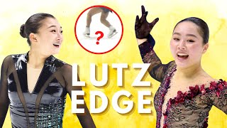 LUTZ EDGE - NHK Trophy 2020 Ladies (Kaori Sakamoto, Wakaba Higuchi) | NHK杯 分析 (坂本花織、樋口新葉)