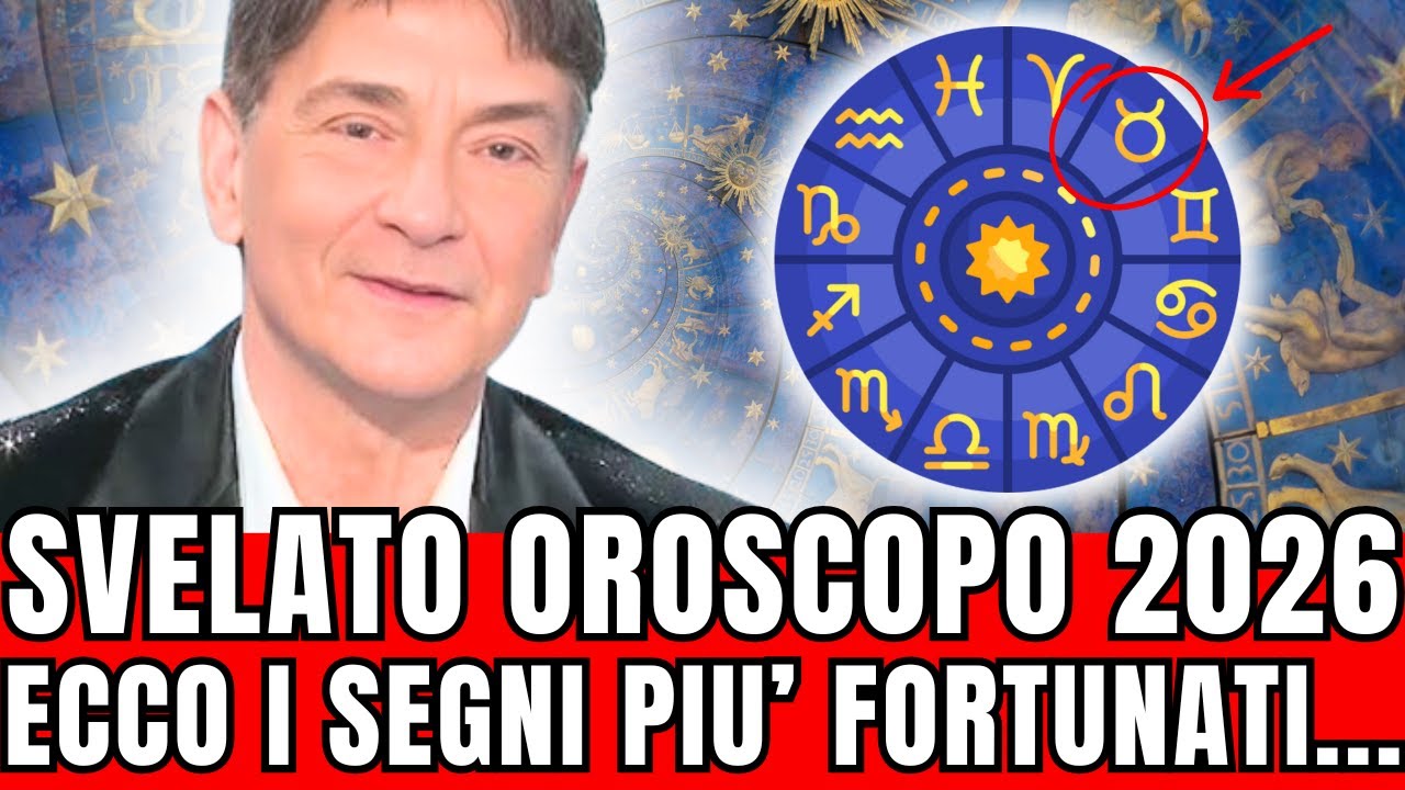 🔴 PAOLO FOX, SVELATO L'OROSCOPO 2026. ECCO I SEGNI PIÚ FORTUNATI...