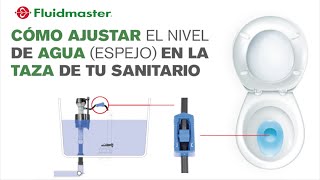 Como Ajustar El Nivel De Agua Espejo En La Taza Del Sanitario