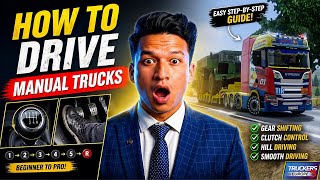How To Drive Manual Trucks in Truckers of Europe 3 | TM screenshot 3