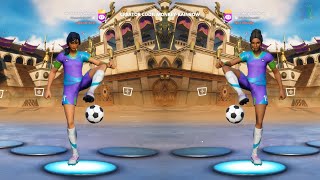 Goalbound Set Soccer Skins Doing Kick Ups Emote In Fortnite Lobby For Tiktok Use