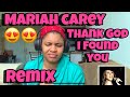 Capture de la vidéo Mariah Carey “ Thank God I Found You “ Remix Make It Last Ft Joe & Nas “ Reaction