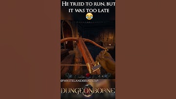 He Tried To Run But It Was Too Late #shorts #dungeonborne