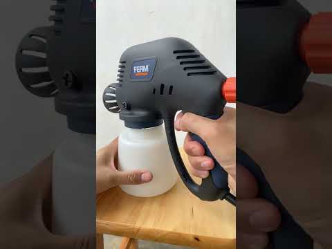 Video: Elektriskais krāsas smidzinātājs - neaizstājams instruments krāsošanai