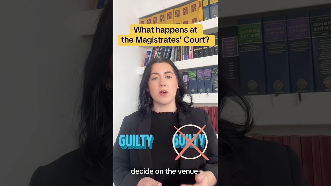 What happens at the Magistrates&rsquo; Court? #police #advice #court #DidYouKnow #shorts