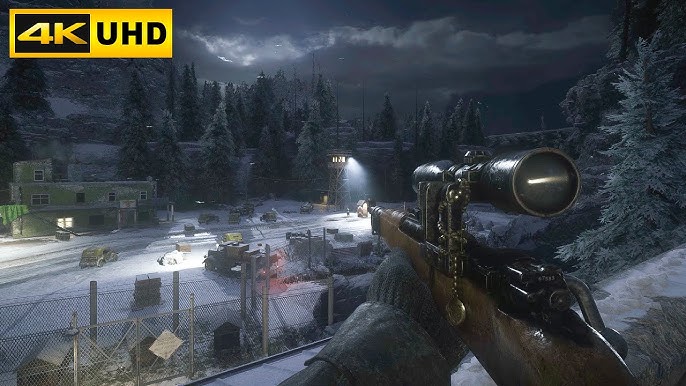 Call Of Duty WW2 Collateral Damage 4K-8K HDR UHD Gameplay (COD