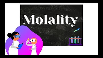 Computation in Molality | Part 1