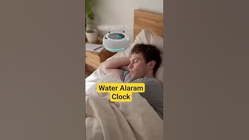 "AI vliegende wekker wekt man met water! 😂 Futuristische wektechnologie in actie" #grappig