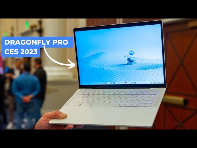 HP Dragonfly Pro Chromebook Hands-On at CES 2023