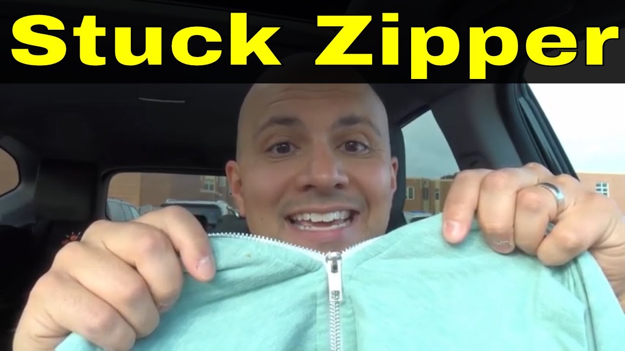 How To Fix A Stuck Zipper EasilyFull Tutorial YouTube