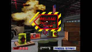 Area 51 (PS1) - Gameplay No Commentary (Free Use) | No Copyright