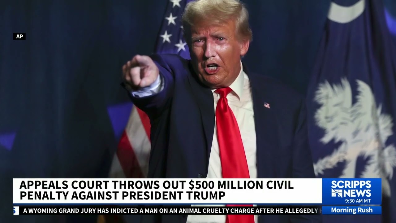 $500M civil fraud penalty against President Trump thrown out by appeals court