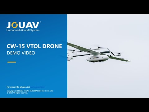 CW-30E(CW-40) Hybrid Gasoline & Battery Long Flight Time UAV - JOUAV
