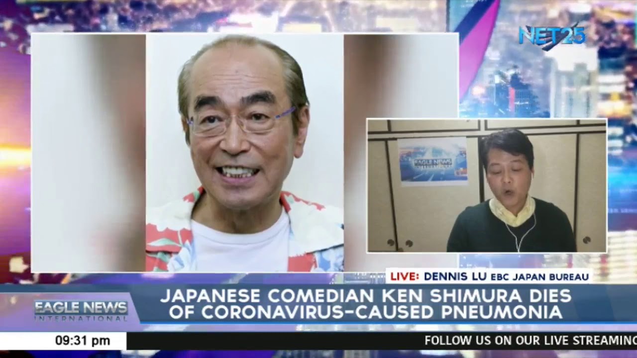 Popular Japanese comedian Ken Shimura dies from the coronavirus