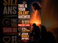 This is your silent answer 🙏 #usa #amercia #jesuscristo #jesuslovesyou #jesussaves #jesuschrist