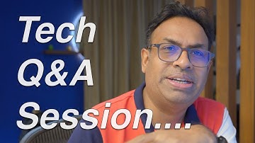 The 2nd Tech Q&A Session of 2025