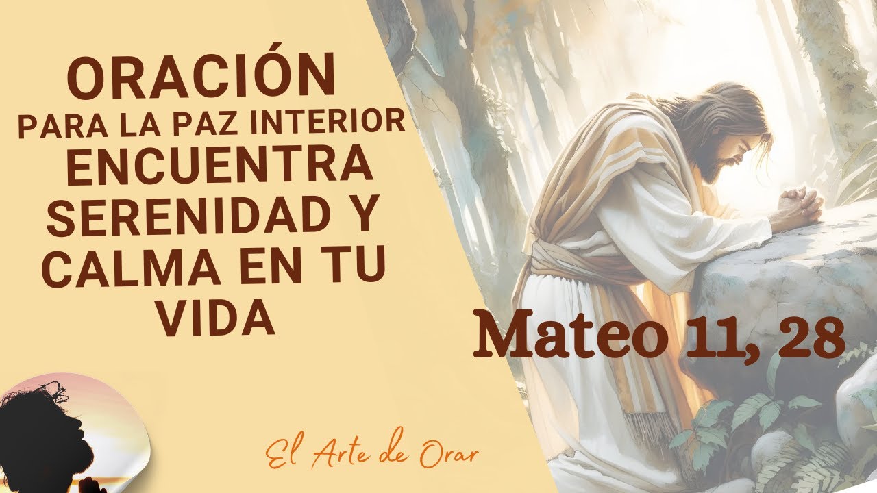 Oración para la paz interior: encuentra serenidad y calma en tu vida ...
