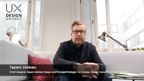 Meet the UX Design Awards jury: Tapani Jokinen