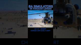 CH-47 - DCS VR - LOW LEVEL FLIGHT DESERT -  LIVERY