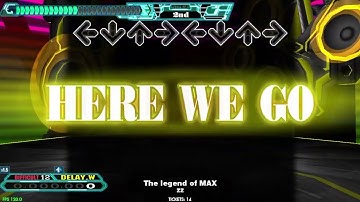 【LV12】DDR / The legend of MAX - DIFFICULT DOUBLE with handclap