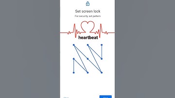 💔 heartbeat pattern lock// #pattern #viral #shortsvideo #youtubeshorts #heartbeat #trending #shots