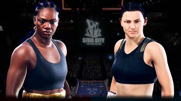 Claressa Shields vs Katie Taylor FULL FIGHT | Undisputed Boxing Game AI Simulation