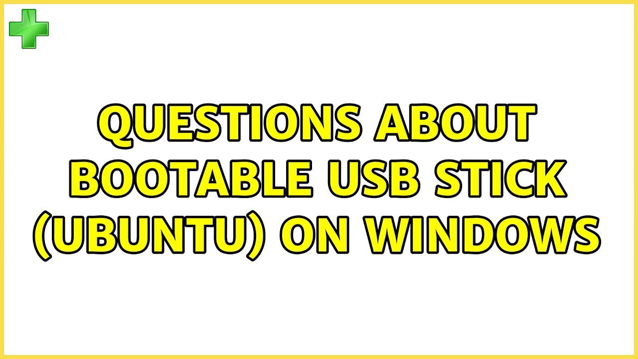 Mount Usb Stick Ubuntu Server