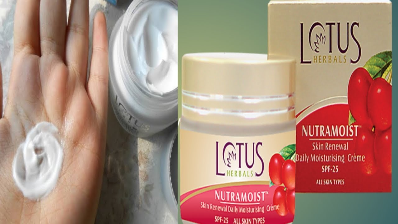 Lotus Herbals Cream Lotus Herbals Moisturizer For Dry Skin