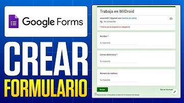 Cómo CREAR y COMPARTIR un FORMULARIO (2025) Tutorial Google Forms