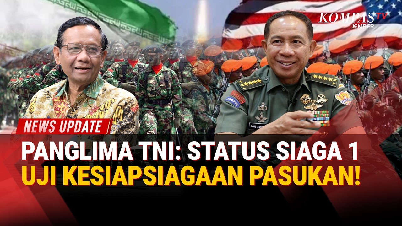 Mahfud MD Pertanyakan Status Siaga 1, Panglima TNI: untuk Uji Kesiapsiagaan Pasukan!