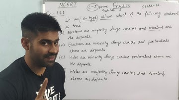 Class-12 Physics NCERT solution | Semiconductor device | Ex-14.1 chapter-14 | Ombir Jindher