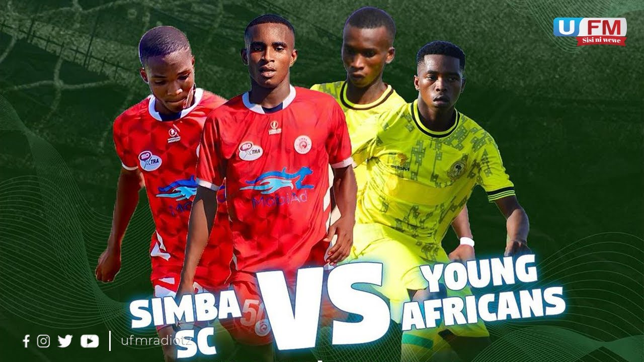 ULIVE: SIMBA SC (0) VS (0) YANGA SC/ LIGI KUU YA VIJANA U17/ PLAY OFF ...