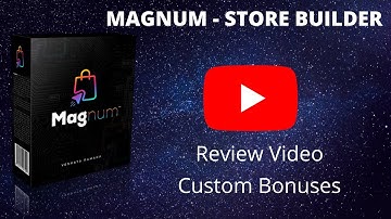 Magnum - Store Builder Review ⚡ WARNING ⚡ DON