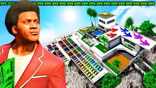 Franklin's INFINILLIONAIRE HOUSE Upgrade in GTA 5!