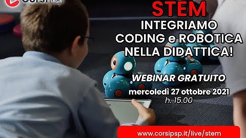 STEM: integriamo coding e robotica nella didattica!