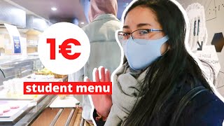 I tried a 1€ student menu in France! screenshot 5