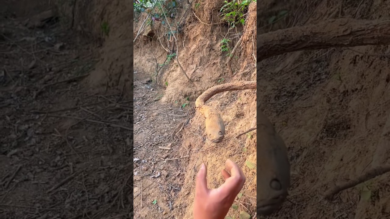 A fierce snake caught in the forest 😱| New Viral Gadgets, Smart Appliances, Kitchen Utensils/Home...
