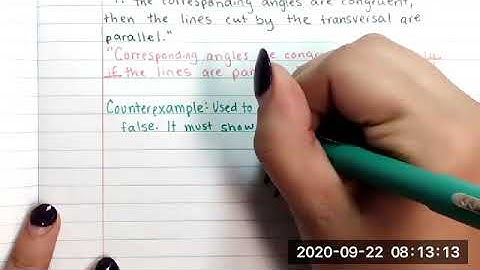 Biconditionals and Counterexamples