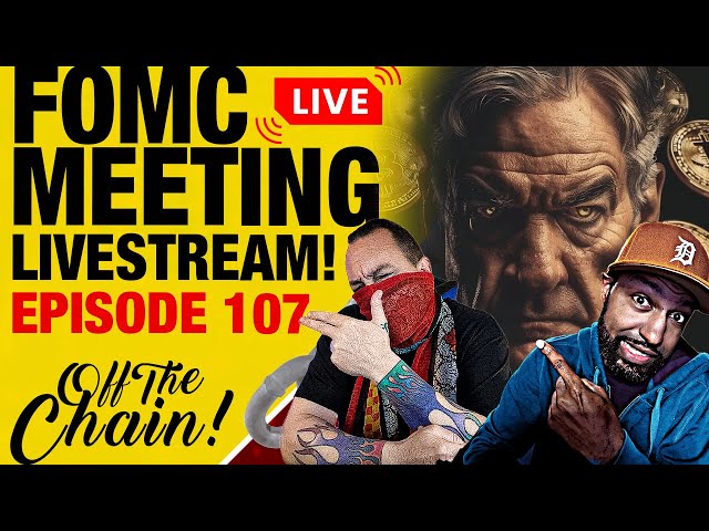 FOMC Meeting LIVE! Pause, or Drop -  Crypto Market Crashes Anyway: w/  RiceTVx (Ep. 107)